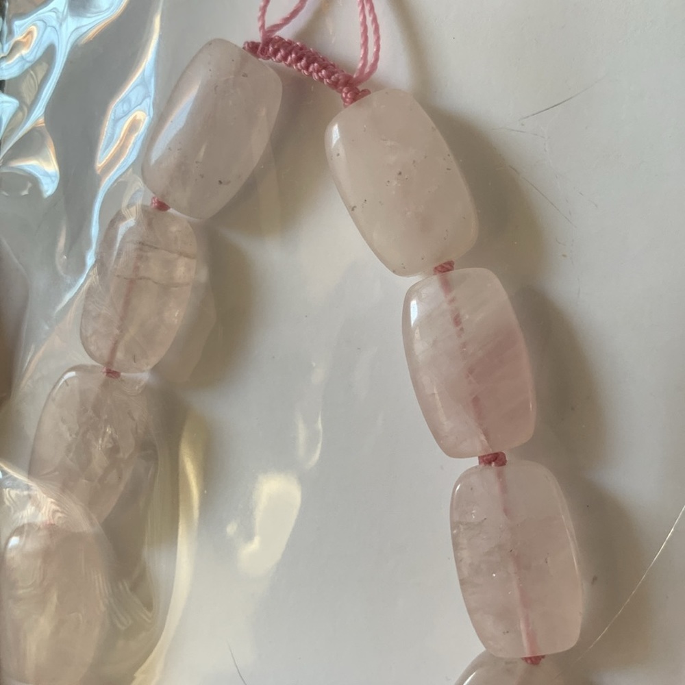 Rose Quartz Adjustable Bracelet - Picture 5 of 5